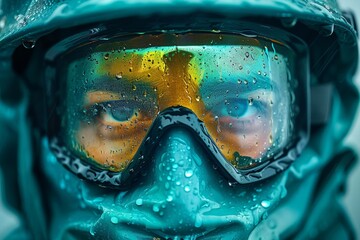 Welder in protective gear engaged in metal welding inside a workshop environment
