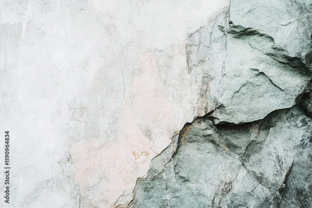 Poster minimalist nordic background with smooth stone texture and subtle pastel accents for modern design