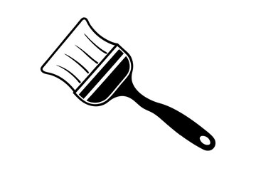 Creative Paintbrush Icon Vector Illustration