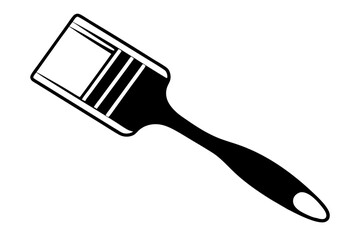 Creative Paintbrush Icon Vector Illustration