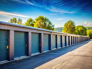 Miniature diecast model showcases an empty parking lot, tilt-shift photography emphasizes its tiny scale.