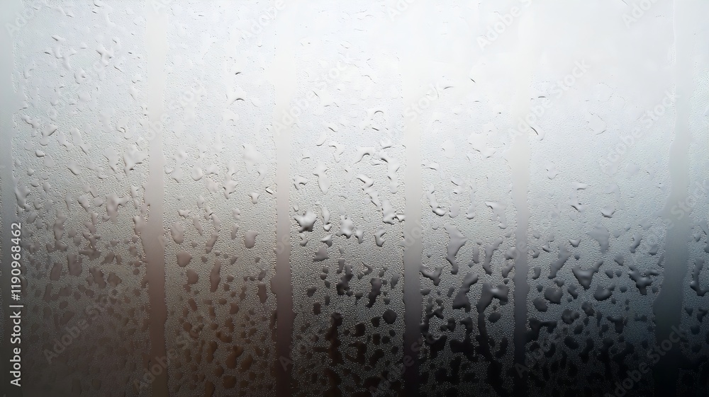 Aufkleber frosted glass effect with soft diffused lighting and subtle sophistication