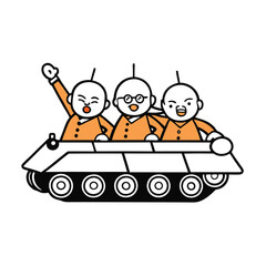 The Screaming Monks Drive Tank is a unique experience offering thrill-seekers the chance to drive a real military tank, creating an exhilarating, loud adventure.