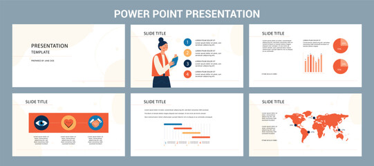 business presentation template design backgrounds and page layout design for brochure, book, magazine, annual report and company profile, with info graphic elements graph design concept
