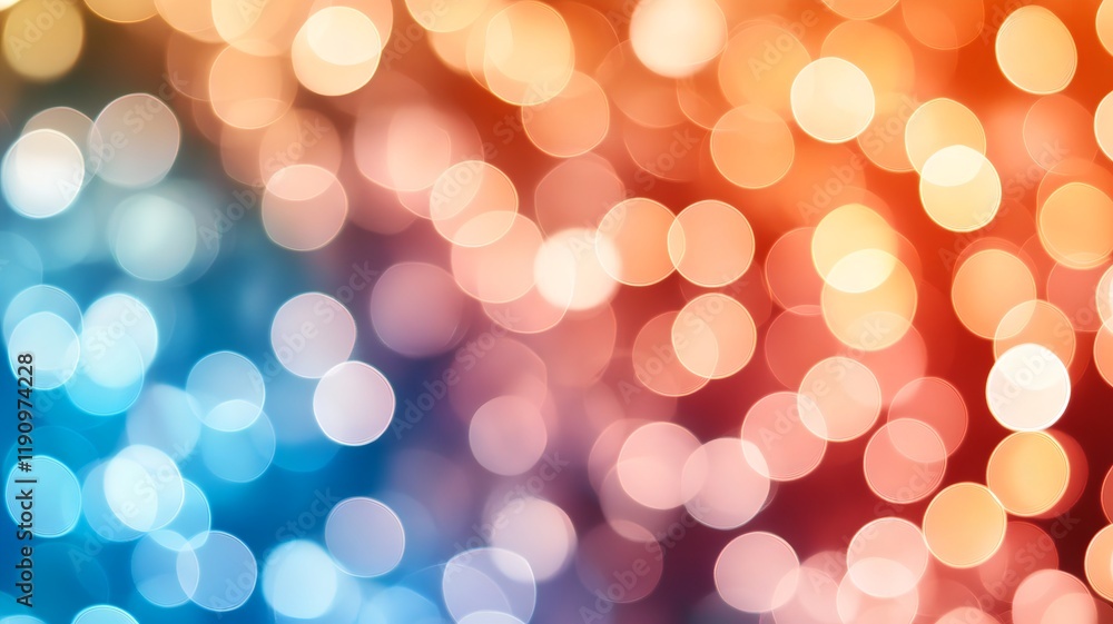 Poster mesmerizing abstract crystal patterns with vibrant light refractions and bokeh effect