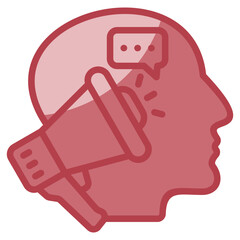 Fototapeta premium Public Relations Icon Element For Design