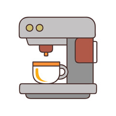 espresso machine vector icon, espresso machine vector illustration - simple illustration of espresso machine, perfect for logos and iconsespresso machine 