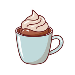 mocha cup vector icon, mocha cup vector illustration - simple illustration of mocha cup, perfect for logos and iconsmocha cup 