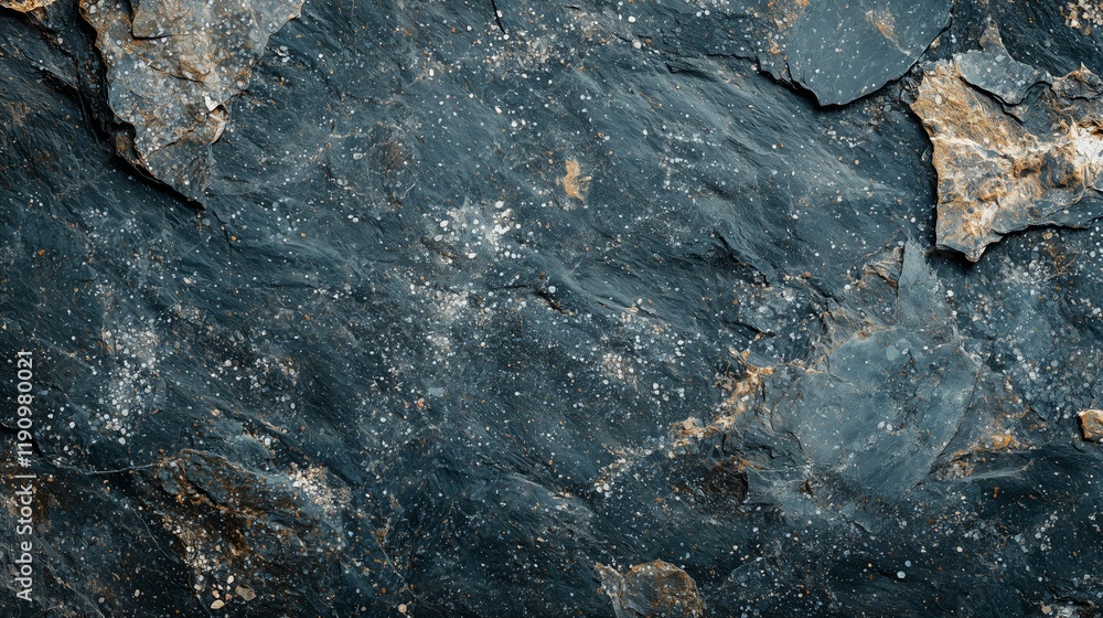 Poster dark slate texture with natural patterns and subtle color variations