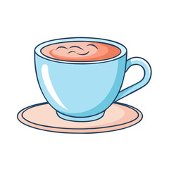 cappuccino cup vector icon, cappuccino cup vector illustration - simple illustration of cappuccino cup, perfect for logos and iconscappuccino cup 