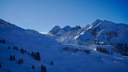 panorama of the mountains