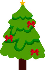Christmas Tree Illustration