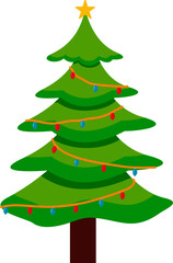 Christmas Tree Illustration