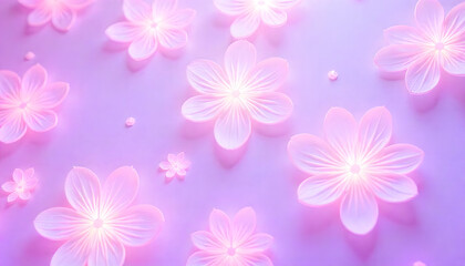 pink flowers background