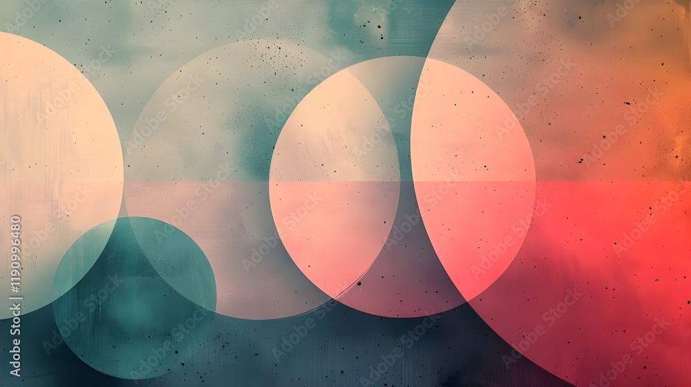 Poster abstract blurred background bokeh lights wallpaper texture design colorful pattern art