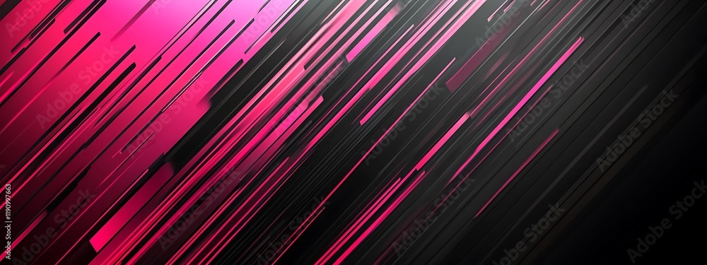 Aufkleber pink and black diagonal lines background for digital presentations or websites