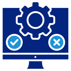 Testing Suite Icon Element For Design