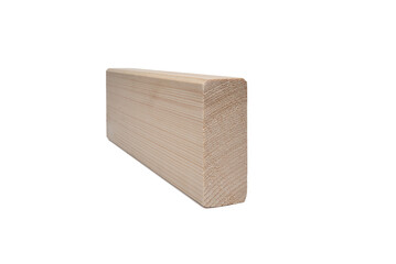 A wooden pattern with shadow with white background