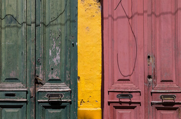 Caminito street area. La Boca, Buenos Aires