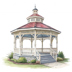 Charming Garden Gazebo in Elegant Design