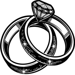 Elegant Wedding Card Vector Art © Asif