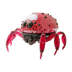 Spider with strawberry mix into a robotic