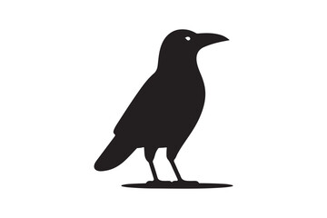 Obraz premium Crow vector silhouette artwork 