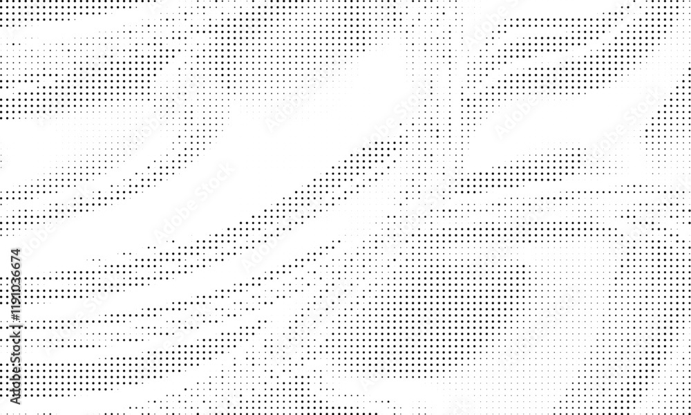 Poster abstract halftone with black and white gradient. grunge texture for blend effect, multiply and overl