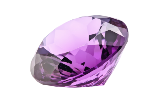 Elegant Violet Gemstone on a Luxurious Ring - Powered by Adobe