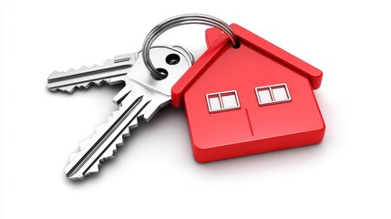 House Keys with Keychain