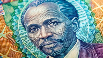 Somali Shilling Banknote, 1000 Shillings, Close-up, Macro Shot, Legal Tender, Currency, Money, Finance, Economy, Somalia