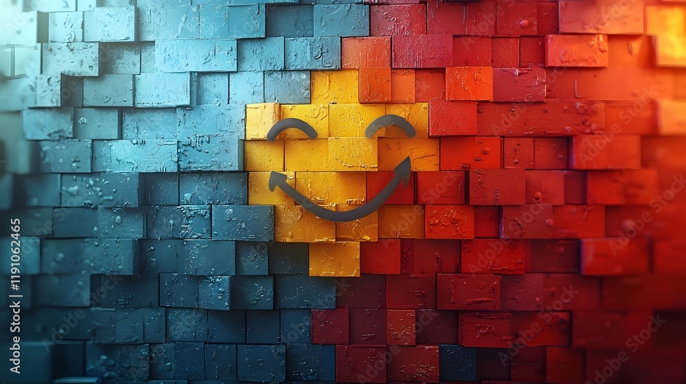 Poster conceptual visualization of sentiment feedback loop driving real time product improvements