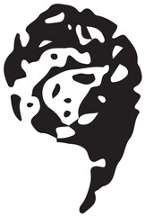 Chalk, crayon hand drawn grunge texture punctuation check marks, pointer, arrow, underline, question mark, hash tag, exclamation point, bracket, dot for to do list and note, diagram