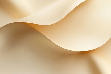 Soft, flowing beige fabric creates a smooth, elegant texture.