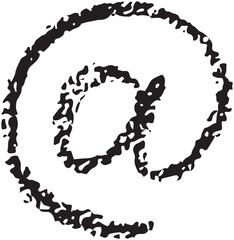 Chalk, crayon hand drawn grunge texture punctuation check marks, pointer, arrow, underline, question mark, hash tag, exclamation point, bracket, dot for to do list and note, diagram