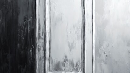 Naklejka premium Grey and Black Textured Wall Panel Design