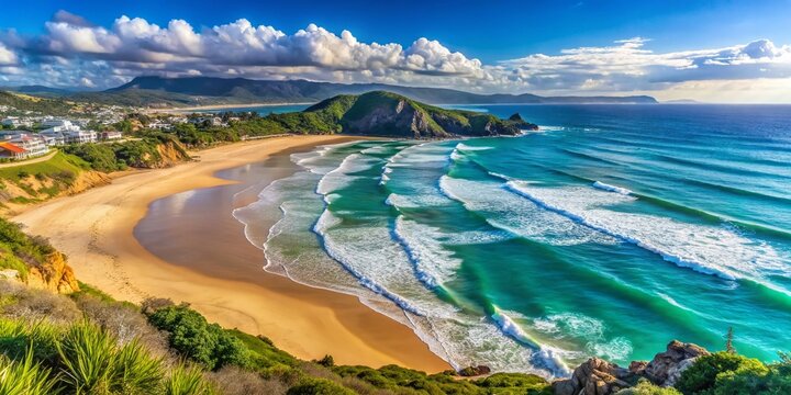 Stunning Plettenberg Bay Beach, Garden Route, South Africa - Coastal Landscape