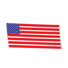 amercan flag icon graphic