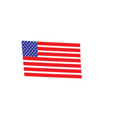 amercan flag icon graphic
