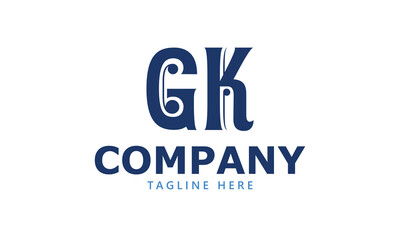 GK G gk initial logo | initial based abstract modern minimal creative logo, vector template image. luxury logotype logo, real estate homie logo. typography logo. initials logo