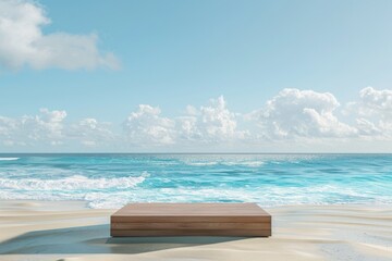 High Quality Picture of Wooden Walkway Leading to Island Podium