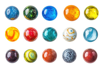 Beautiful Vivid Glass Marble Collection for Collectors