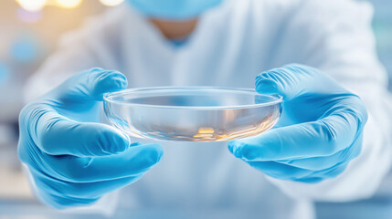 Glass factory, A high-fidelity photorealistic image depicting a worker handling fragile items in a realistic setting, designed for commercial use.