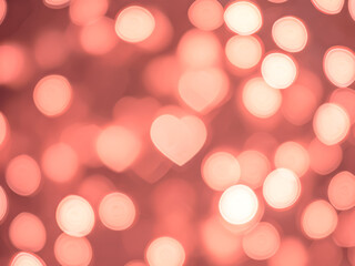 Fototapeta premium love pattern background bokeh valentine days
