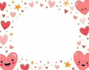 Background of lovely heart