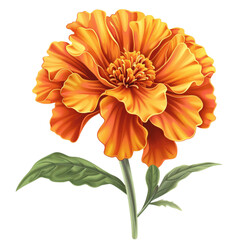 Beautiful Flower Clipart Vector Illustration - Floral Design for Graphics