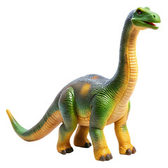 dinosaur toy isolated on white