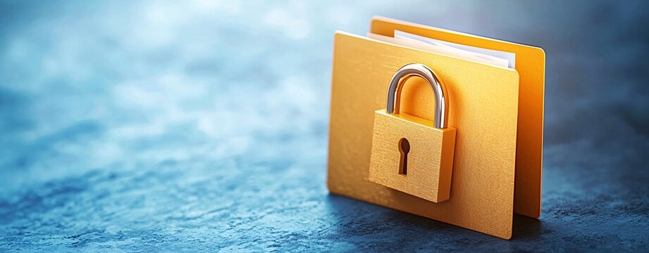 Securing sensitive documents office digital image professional setting close-up privacy protection techniques