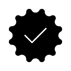 Check mark icon symbols vector. symbol for website computer and mobile vector
