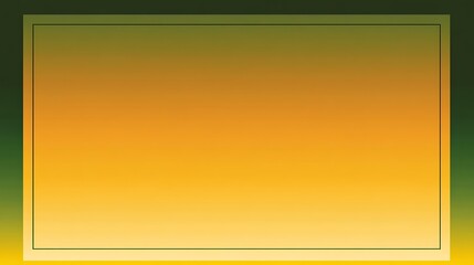 Obraz premium Abstract Orange Yellow Gradient Background With Frame
